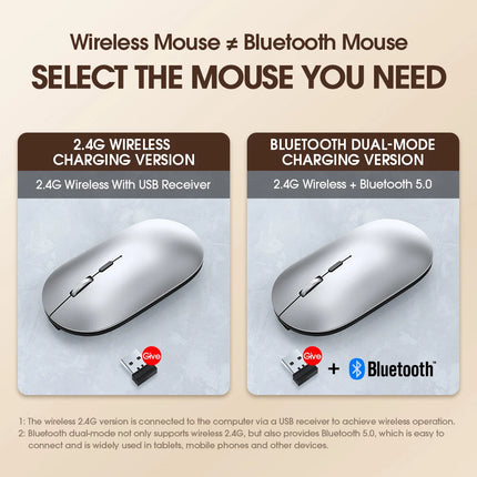 Xummen Wireless Bluetooth Mouse Silent Rechargeable MacBook by zapcart