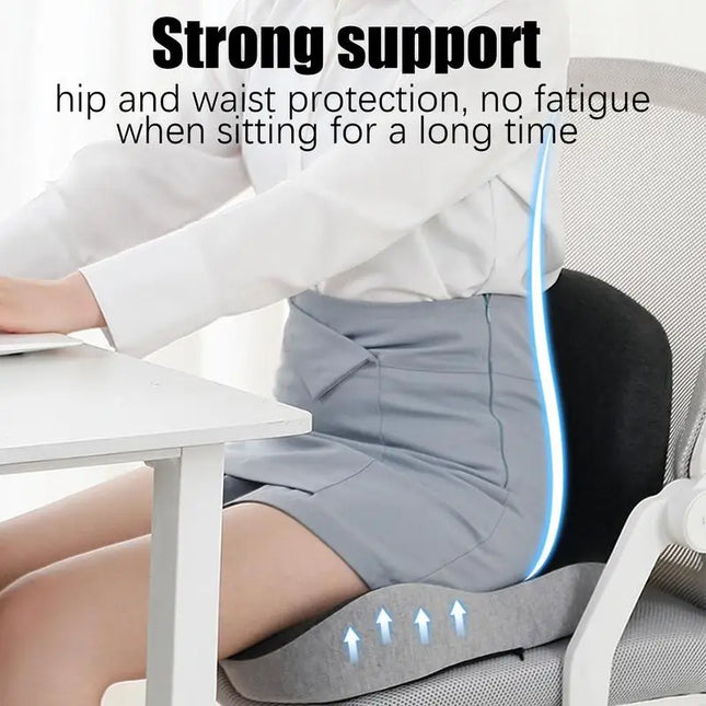 Hign-Concerned Memory Foam Truck Driver Seat Cushion by zapcart