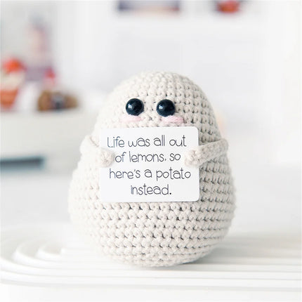 Choice Handmade Potato Doll Positive Energy Home Decor Gift by zapcart