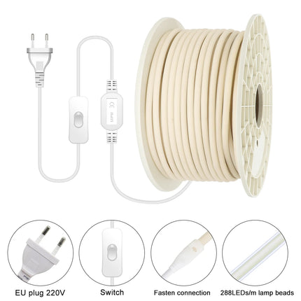 Freebeam COB LED Strip Light 20m 50m High Bright Bedroom by zapcart