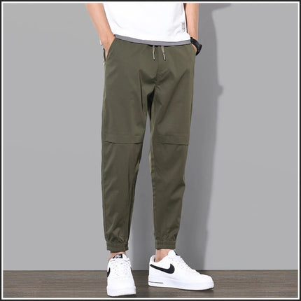 Vumeleal Men Drawstring Joggers Beach Pants Loose Fit by zapcart