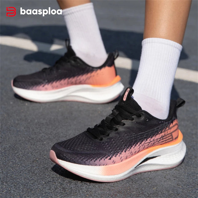 Baasploa Women Running Shoes Carbon Plate Non Slip Outdoor by zapcart