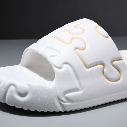 Men's Platform Slippers EVA Soft Cushioned Outdoor Summer