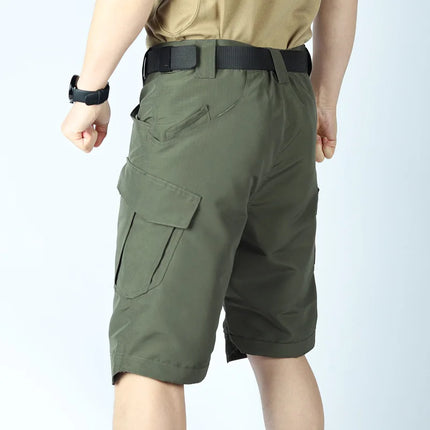 YTJHRGCN Men Tactical Shorts Waterproof Multi Pocket Cargo by zapcart