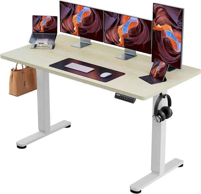 Electric Height Adjustable Standing Desk Home Office By Hign by zapcart