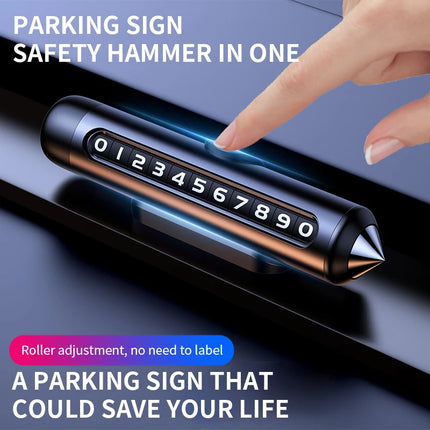 DUTRIEUX Luminous Parking Card For Drivers Phone Number by zapcart