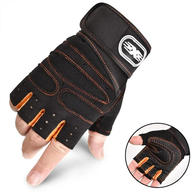 HUBEI Outdoor Sport Gloves Fingerless Wrist Guard Women Men by zapcart