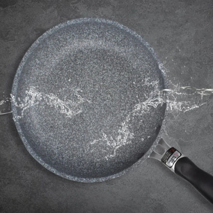 KEMORELA Durable Stone Nonstick Frying Pan Wok for Cooks by zapcart