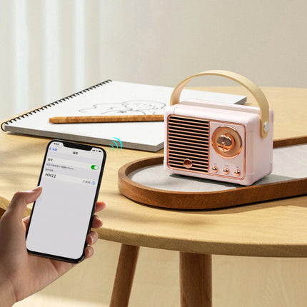 Acehe Mini Retro Bluetooth Speaker 5.0 Travel HM11 Stereo by zapcart