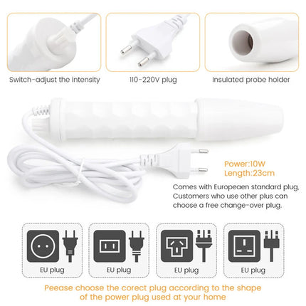High Frequency Skin Therapy Wand Handheld Acne Rejuvenation by zapcart