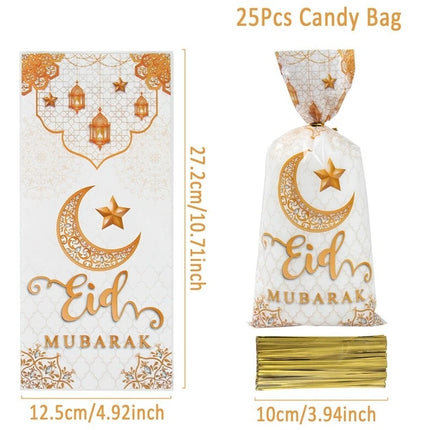 Eid Mubarak Gift Bags Ramadan Candy Cookies Muslim Party by zapcart