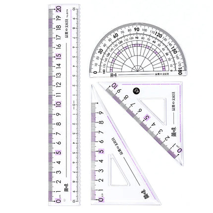 Hign-concerned Multifunctional Triangular Ruler For Design by zapcart