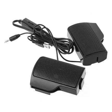 OOTDTY Q1FC USB Powered Laptop Speakers Subwoofer Portable by zapcart