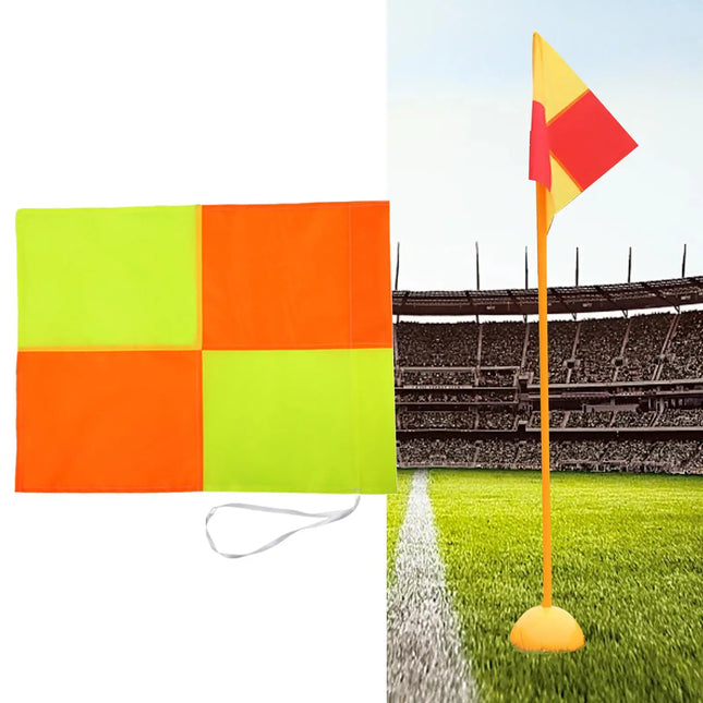 MagiDeal Soccer Corner Flag Bright Colors For Matches by zapcart