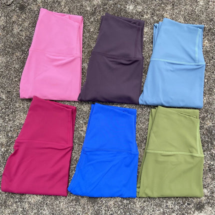 Women High Waist Leggings With Pockets Plus Size Comfort by zapcart