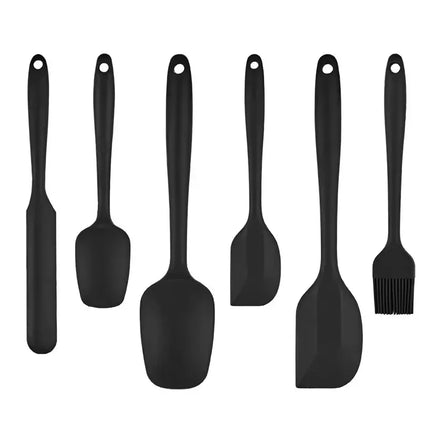 Choice Silicone Spatula Set 6 Piece Nonstick For Cooks by zapcart