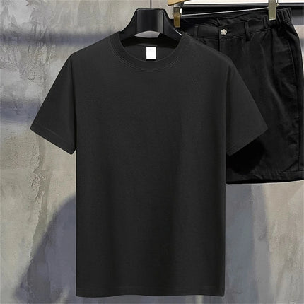ZHUOFUCN Summer Cotton T Shirt For Men Women O Neck by zapcart