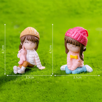 Hign-concerned Miniature Couple Figurines Wedding Gift by zapcart