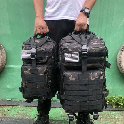 Thuram Waterproof 25L 50L Nylon Tactical Backpack Outdoors by zapcart