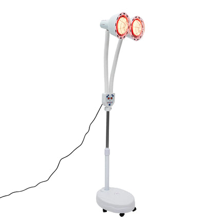 CEElectronic Infrared Heat Lamp 275W Two Headed 360 Home Use by zapcart
