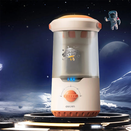 Deli Space Theme Electric Pencil Sharpener for Kids Auto by zapcart
