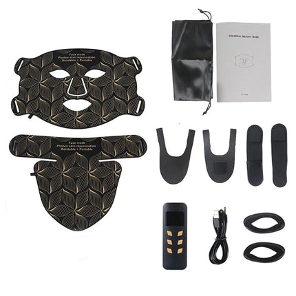Ubilli LED Face Mask Red Light Therapy Anti Aging At Home by zapcart