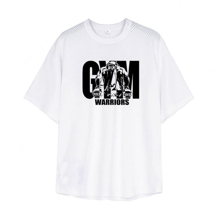 Muscleguys Mens Oversized Quick Dry Breathable Gym Tee by zapcart