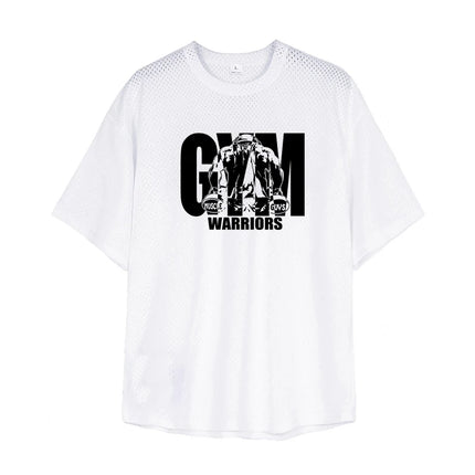 Muscleguys Mens Oversized Quick Dry Breathable Gym Tee by zapcart
