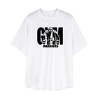 Muscleguys Mens Oversized Quick Dry Breathable Gym Tee by zapcart