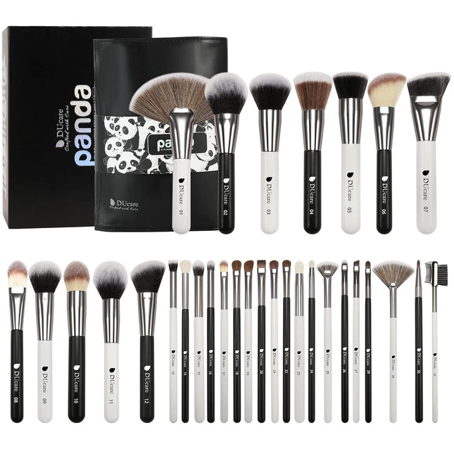 DUcare Professional Makeup Brush Set 32 Piece Synthetic by zapcart