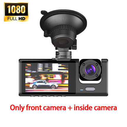 GrandNavi 3 Channel Dash Cam With WiFi App For Cars by zapcart
