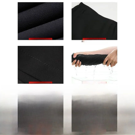Chiffon Wide Leg Pants For Women Double Layered Breathable by zapcart