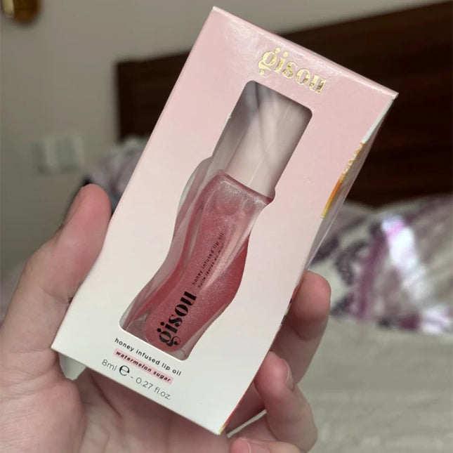 Gisou Lip Oil Original Moisturizing Gloss Plump Lips All Day by zapcart