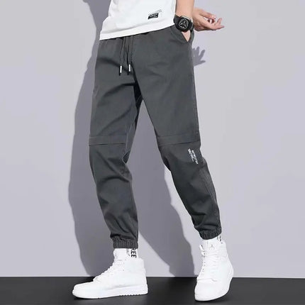 Vumeleal Men Drawstring Joggers Beach Pants Loose Fit by zapcart