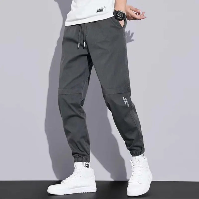 Vumeleal Men Drawstring Joggers Beach Pants Loose Fit by zapcart