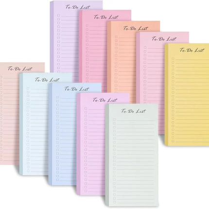 Choice Candy Color Daily Schedule Memo Pad For Students by zapcart