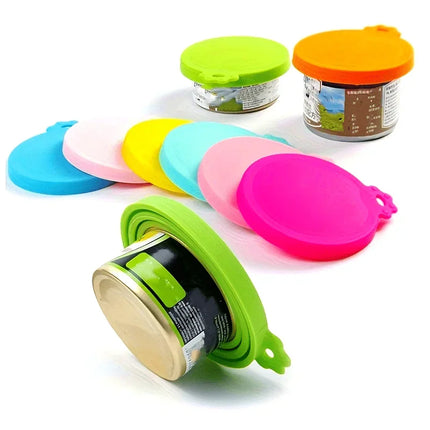 Silicone Can Lid for Pets Travel Universal Seal Keeps Fresh by zapcart