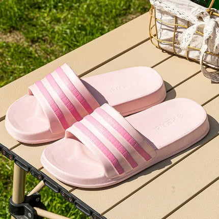 Unisex EVA Flat Slippers Lightweight Comfort For Beach Home by zapcart