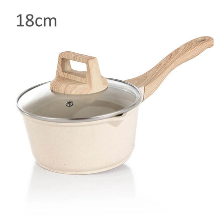 Maifan Stone Non Stick Pan Set For Cooks With Handles by zapcart