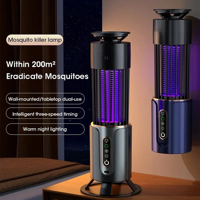 Choice Mosquito Killer Lamp Silent Rechargeable USB Indoor by zapcart