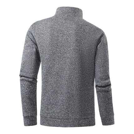 Men's Half Zip Sweatshirt CN Fujian Warm Streetwear