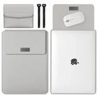 PU Leather Laptop Sleeve for MacBook 13 14 16 15 Inch by zapcart