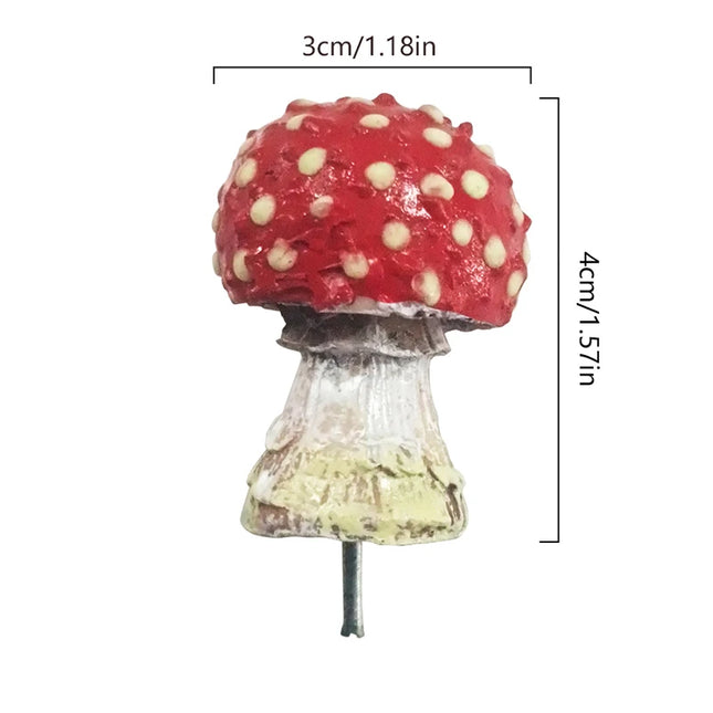 Choice Glow In The Dark Mini Mushroom Ornament Fairy Garden by zapcart