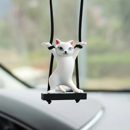 ShengmeiYu Car Pendant Car Lovers Mirror Decor Cute by zapcart