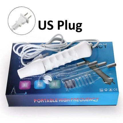High Frequency Skin Therapy Wand Handheld Acne Rejuvenation by zapcart