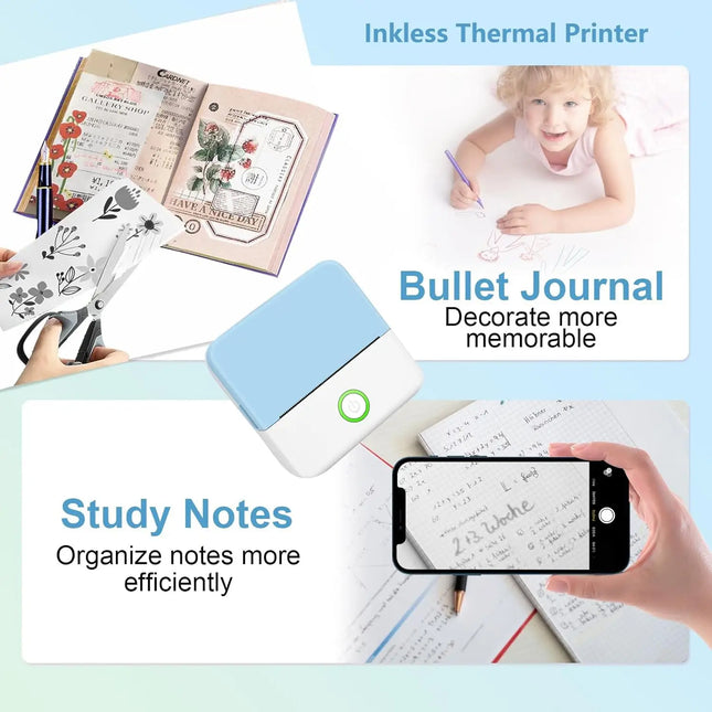 Gotoogo Inkless Portable Pocket Thermal Printer For Photos by zapcart