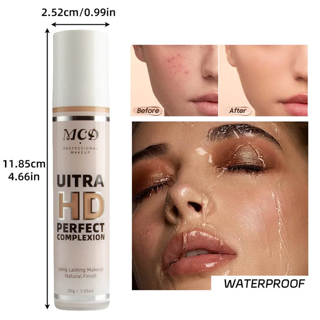 MCD 9 Shade Full Coverage Foundation Natural Matte For All by zapcart