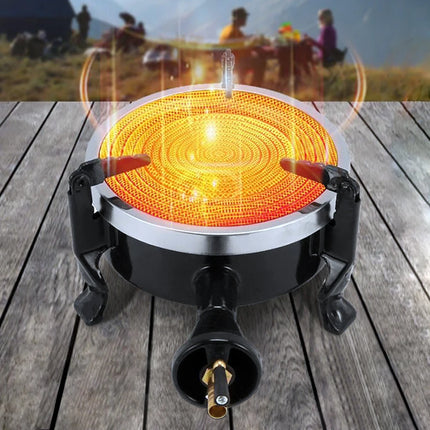 2.9KW Infrared Gas Stove Portable Camping Burner Windproof by zapcart