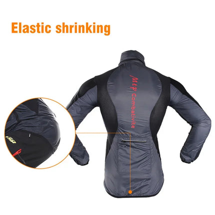 CN Zhejiang Reflective Waterproof Cycling Jacket Men Women by zapcart