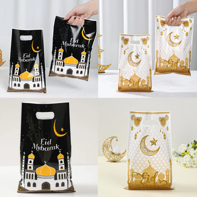 Eid Mubarak Gift Bags Ramadan Candy Cookies Muslim Party by zapcart